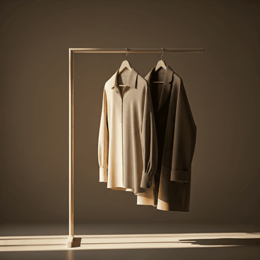 Model wearing clothes with virtual try on